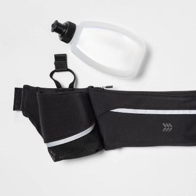 Hydration Running Belt - All In Motion: 2-Bottle Holders, Zip Closure - image 3