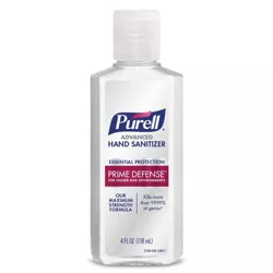 Purell Prime Defense Hand Sanitizer - 4 fl oz