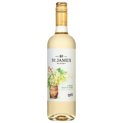 St. James Winery Sweet White Wine Blend - 750ml Bottle