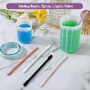 JDICTION 5-PCS Reusable Silicone Stir Sticks, Large Epoxy Resin Paint Mixing Tools For Glitter Tumblers DIY Crafts In 5 Colors - 4 of 4