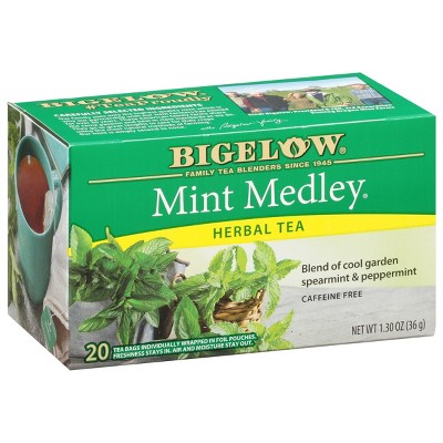 Bigelow Mint Medley Herbal Tea Bags - 20ct