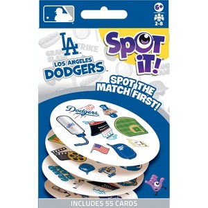 MasterPieces Officially Licensed MLB Los Angeles Dodgers Spot It Game for Kids and Adults - 1 of 3