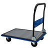 JANSNO Foldable Wheelbarrow with 360° Swivel Wheels, Heavy-Duty Flatbed Cart for Lawn, Garden, and Warehouse Use - 4 of 4