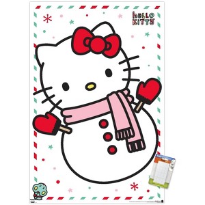 Trends International Hello Kitty: 17 Holiday - Build A Snowman Unframed Wall Poster Prints - 1 of 4