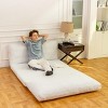 NicBex Velvet Bean Bag Chair with High Density Foam Filling,Large Folding Matress Lazy Sofa Chair,Modern Lounge Chair for Living Room - 4 of 4