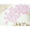 56 PCS Sequin Letter Iron On Patches A-Z Alphabet Varsity Letter Sewing Repair Preppy Glitter Hot-fix for Bag Shoes DIY Supplies - 2 of 4