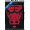 Trends International NBA Chicago Bulls - Logo 25 Framed Wall Poster Prints - 3 of 4