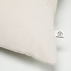 16"x42" Slub Center Stripe Oversized Lumbar Bed Pillow - Hearth & Hand™ with Magnolia - image 4 of 4