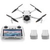 DJI Mini 3 Drone Quadcopter Fly More Combo Kit + RC Smart Remote + Accessory Bundle - 2 of 4