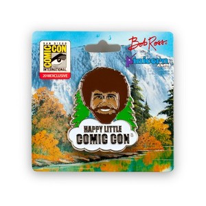 Surreal Entertainment Bob Ross Collectibles Happy Little Comic Con Enamel Collector Pin - 1 of 4