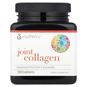 Youtheory Joint Collagen, Advanced Formula + Boswellia, 120 Tablets - 1 of 2