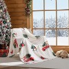 Lomsoe Christmas Throw Blanket Flannel Blanket for Couch and Bed, Lightweight Cozy Blanket Christmas Decor Christmas Gift. - 3 of 4