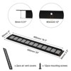Unique Bargains Rectangle Ventilation Grille, Aluminum - 2 of 3
