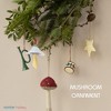 Nambe Mushroom Ornament - 3 of 4