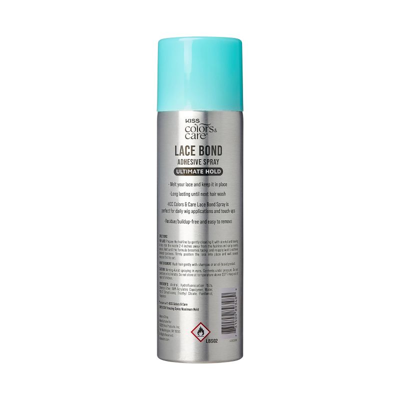 KISS Products Color Care Lace Bond Hair Spray Ultimate Hold - 11.1oz, 6 of 8