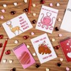 Best Paper Greetings 48 Pack Cute Animal Pun Valentine's Day Cards with Envelopes, 6 Funny Designs, 4 x 6 In - image 3 of 4