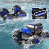 TITQWOP 1:14 Amphibious Remote Control Car,Double Wheelie 2.4GHz Waterproof Monster Truck Toy,4WD Off-Road Vehicle,All-Terrain Grass/Pool/Sand - 3 of 4