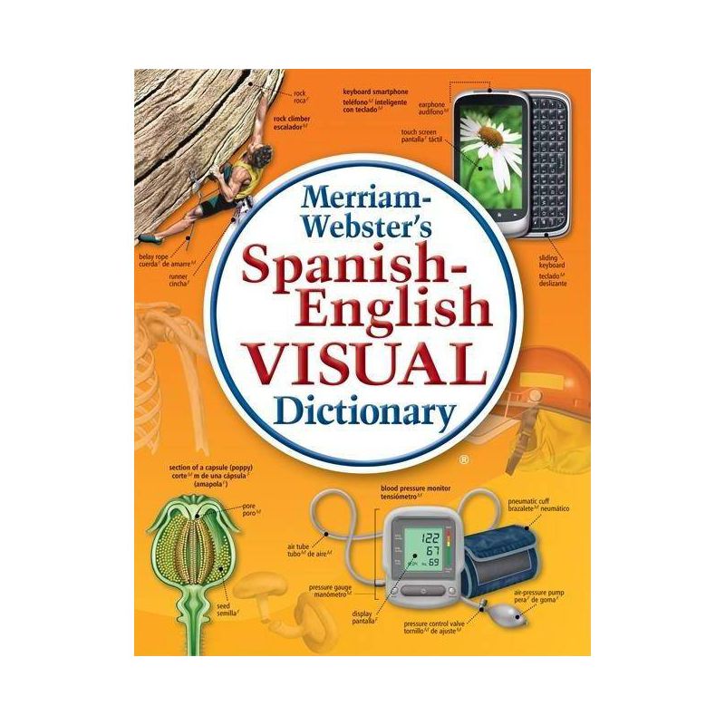 Merriam-Webster's Spanish-English Visual Dictionary - (Hardcover), 1 of 2