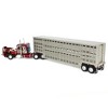 First Gear DCP 1/64 Peterbilt 359 Sleeper & Wilson Vintage Livestock Trailer, 2024 NFTM 60-1844 - 4 of 4