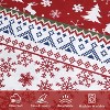 GustoWave Boho Holiday Christmas Duvet Cover and Pillow Shams Set, Bedding Set 104"x90" + 20"x36"*2 - 3 of 4