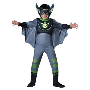 Wild Kratts Child Muscle Chest Costume Green Chris Kratt Bat - 1 of 1