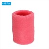 Unique Bargains Cotton Terry Cloth Tennis Basketball Working Out Running Wicking Air Permeable Sports Sweatbands 48 Pcs - 3 of 4