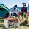 Tangkula Portable Charcoal Grill Folding BBQ Grill with Dishwasher-safe Grill Grids Foldable Body & Charcoal Box - 4 of 4