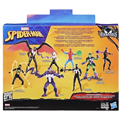 Детские фигурки Spider-Man Marvel Spider-Man Venom vs Epic World of Action Web-Slinging Showdown — фото 4