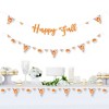 Big Dot of Happiness Fall Pumpkin - Halloween or Thanksgiving Party Letter Banner Decoration - 36 Banner Cutouts and Happy Fall Banner Letters - 2 of 4