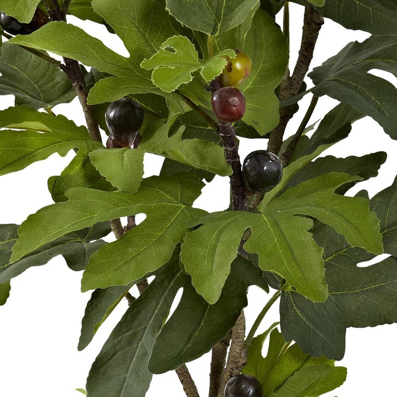 Nearly Natural 32" Fig Tree with 15 Figs, 3 of 6