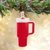 Polarx 5.0 Inch Insulated Drinking Mug Christmas Tree Ornament , Christmas Decor Tumbler Stan (1PC) - 2 of 4