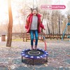 HolaHatha Kids Trampoline with Handle, Indoor/Outdoor Mini Rebounder for Toddlers, Supports 330 lbs, Durable Steel Frame, Waterproof Jump Mat, 3 Foot - 4 of 4