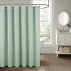 RT Designer Collection Bento Waffle Jacquarduard Shower Curtain 70" x 72" Sage - 2 of 4