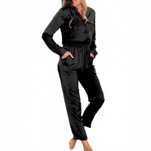 Women's Brenna Long Sleeve Jumpsuit - BiBi - 1 of 1