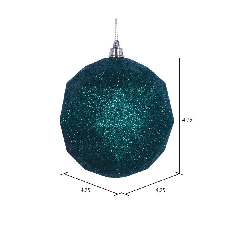 Vickerman 4.75" Geometric Ball Ornament, 2 of 5