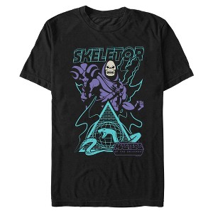 Mens Masters of the Universe Snake Mountain Skeletor T Shirt : Target