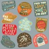 Space Sticker Extra Large Stickers for Adults Funny Adhesives with Memes - Crazy Dog - 2 of 4