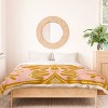 Sewzinski Boho Florals Duvet Cover Set Pink/Yellow/White - Deny Designs - image 3 of 3