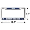 University of San Diego Toreros Logo Full Size Standard License Plate Metal Frame - 4 of 4
