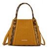 MKF Collection Kenna Snake embossed Vegan Leather Women’s Tote Handbag by Mia K - 2 of 4