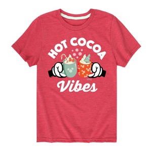 Boys' - Disney - Hot Cocoa Vibes Short Sleeve Graphic T-Shirt - 1 of 4