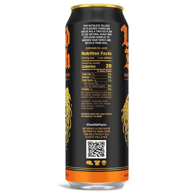 Liquid Death Squeezed to Death - 19.2 fl oz Can, 3 of 5