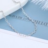18K Gold Paper Clip Necklace - 3 of 4