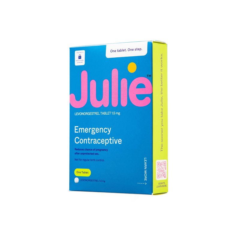 Julie Emergency Single Contraceptive Tablet, 1 of 6