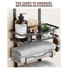 MOEPISY Hanging Towel Racks for Bathroom No Drill - 6-Tier Over The Door Bath Towel Storage Organizer - 4 of 4