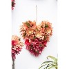 C&F Home 13.39" Valentine's Day Floral Hanging Heart Flower Petal Wreath - 2 of 4