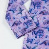The Pink Picket Fence - Suzie Dinosaur Hoodie, Dress, and Leggings Set in Purple - 2 of 4