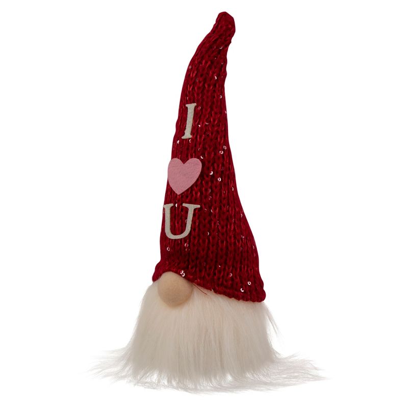 Northlight LED Lighted "I Heart U" Valentine's Day Gnome - 11.5", 5 of 8