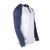 Men's 's Premium Space Dyed Long Sleeve Tee - ZIMEGO - 3 of 3