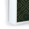 Marta Barragan Camarasa Vintage emerald pattern Framed Mini Art Print - Society6 - 3 of 3